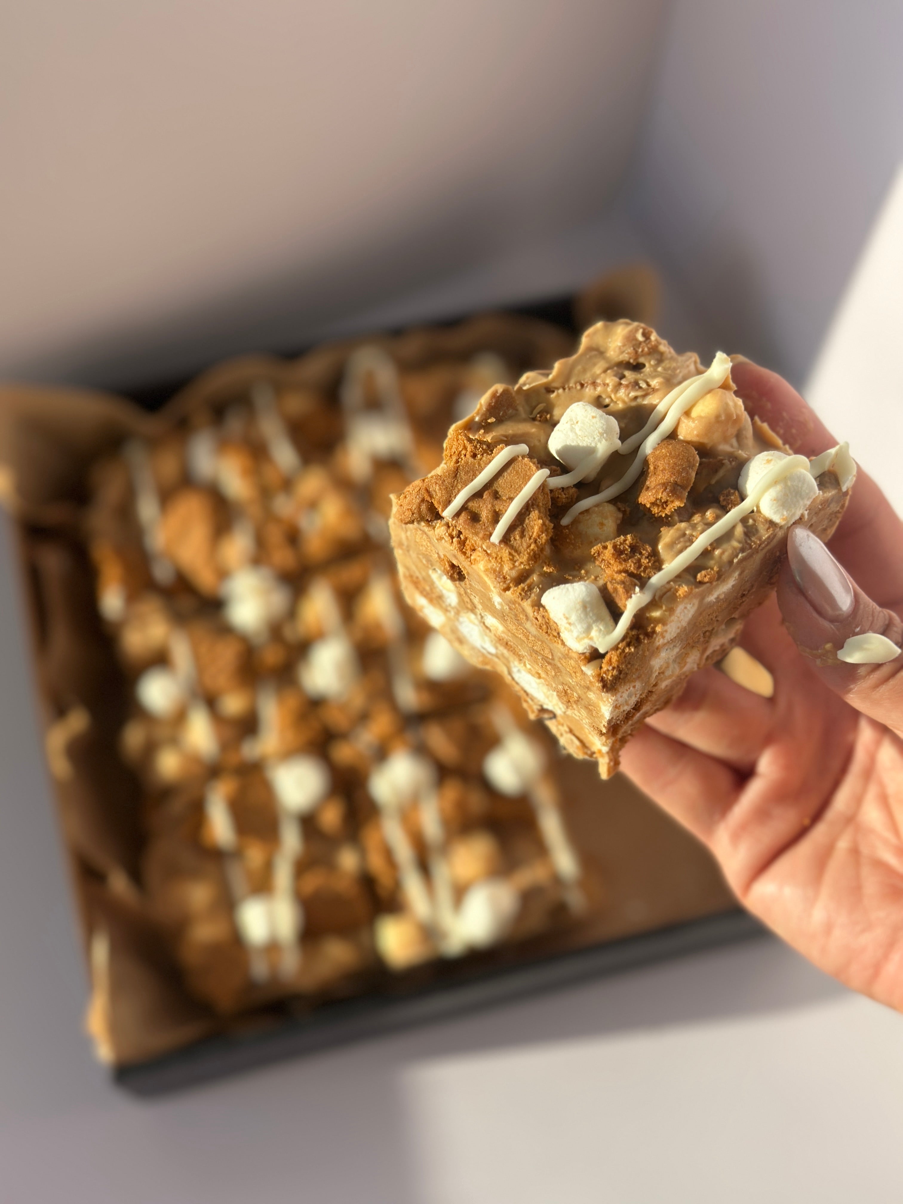Biscoff Rocky Road Bar (9 count)